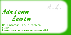 adrienn lewin business card